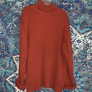 GT Oversized, Turtleneck Sweater (Size XL.)